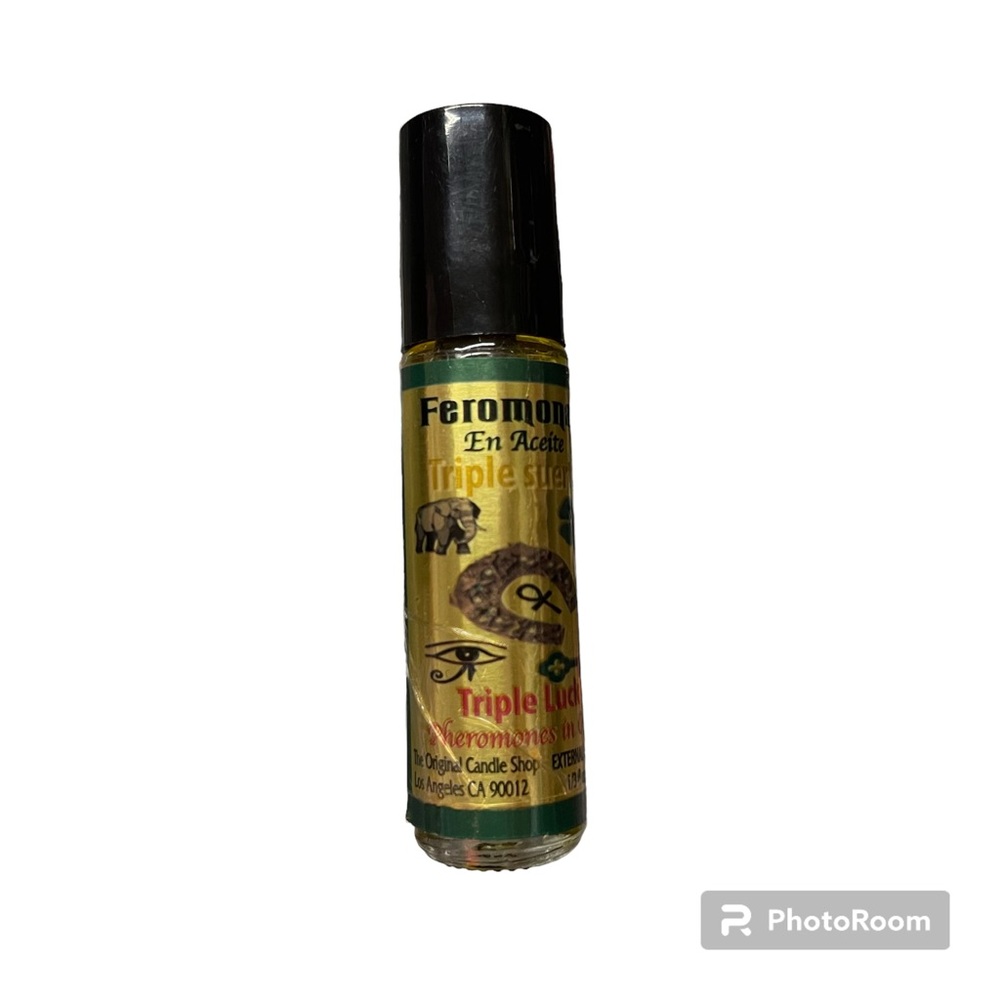 Triple luck pheromones body oil/ feromonas en aceite triple suerte